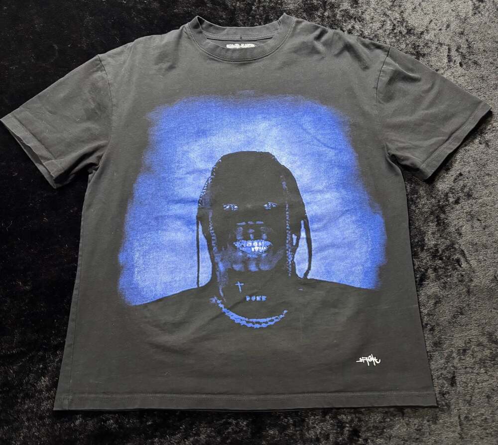 Men Large Travis Scott Utopia Circus Maximus Tour I Know T-Shirt